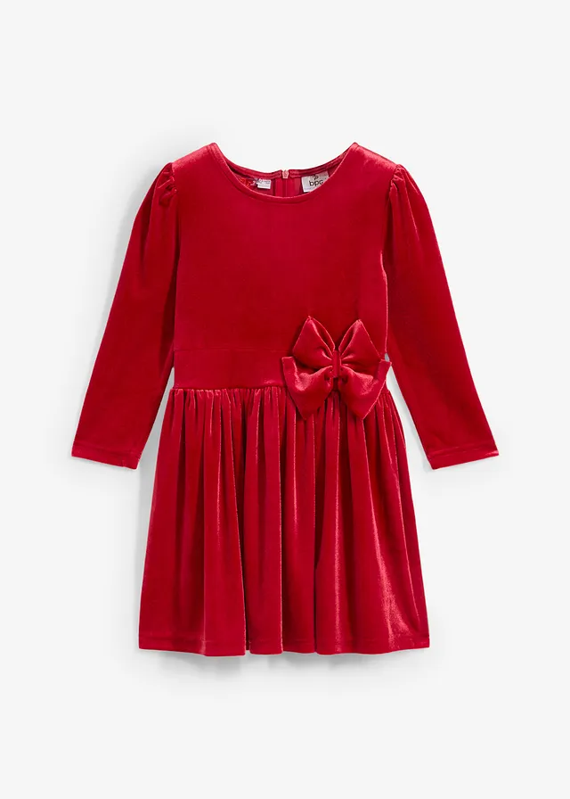 Rochie evazată din catifea