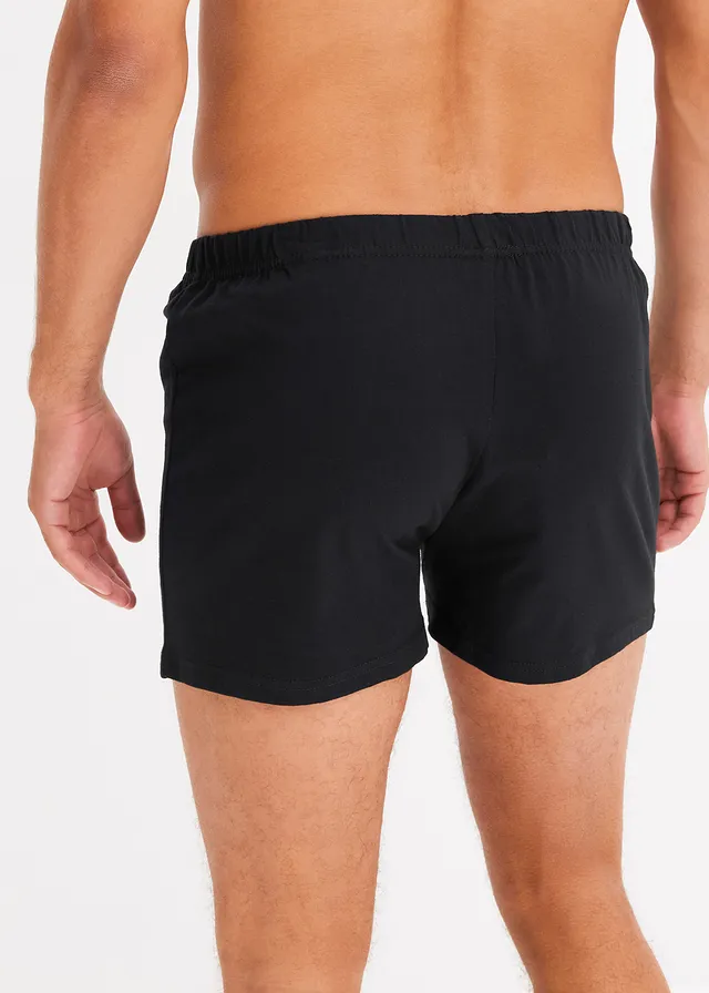 Wijde jersey boxershort (set van 5) • zwart • product-page.page-title-suffix