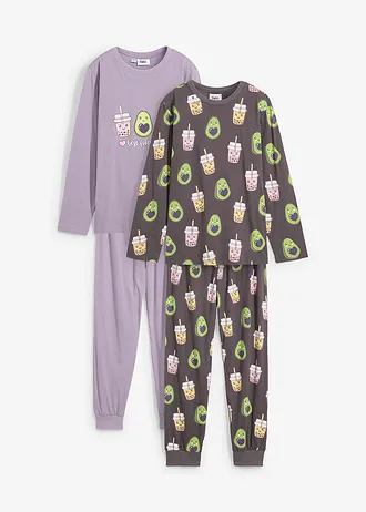 Lot de 2 pyjamas 100% coton
