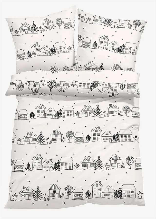 Lenjerie cu motiv hibernal