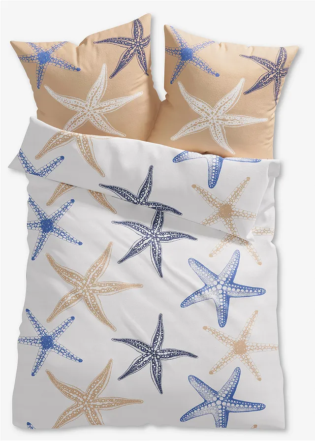 Lenjerie de pat cu stele de mare