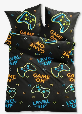 Dekbedovertrek met gamerprint