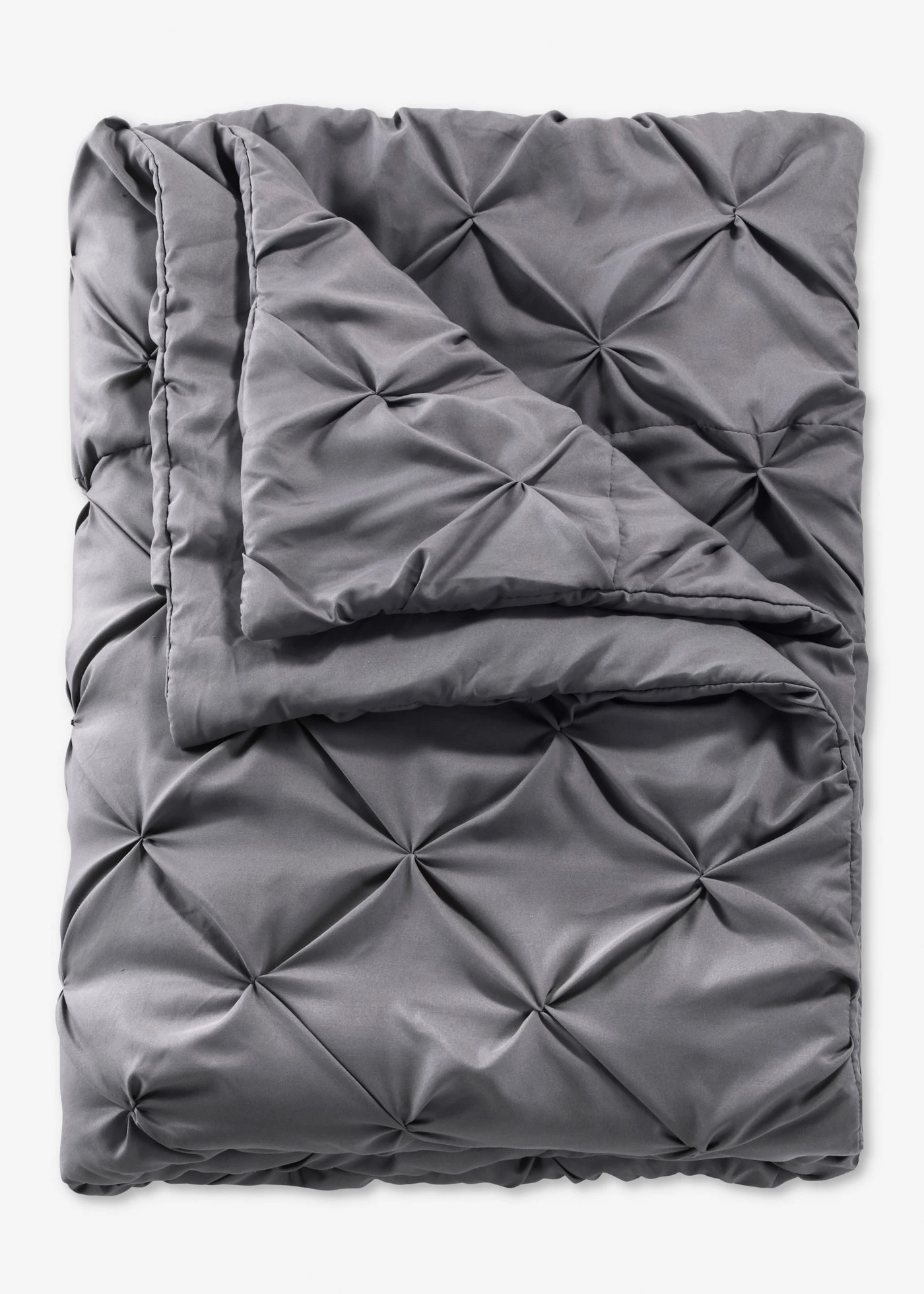 Sprei met structuur • donkergrijs • bonprix online shop