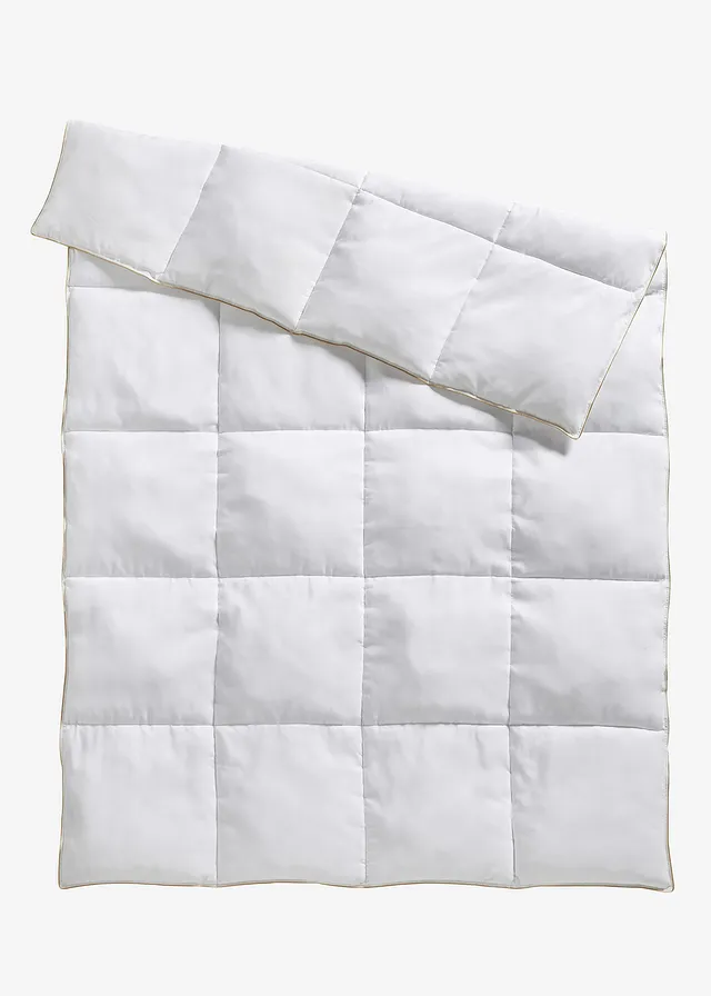 Dekbed met donzen touch, extra warm, Kleur: wit