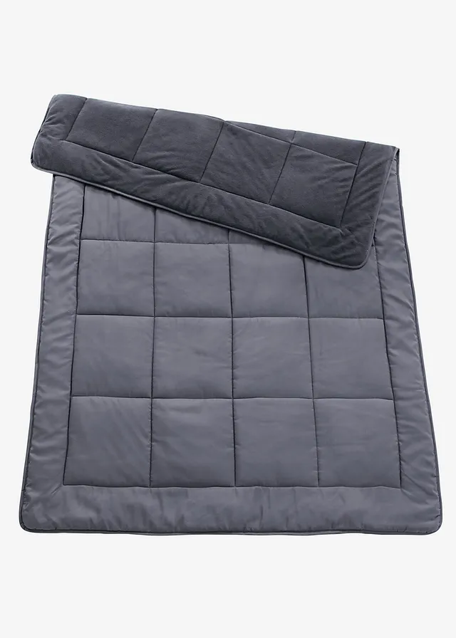 Dekbed van polar fleece, Kleur: grijs-antraciet