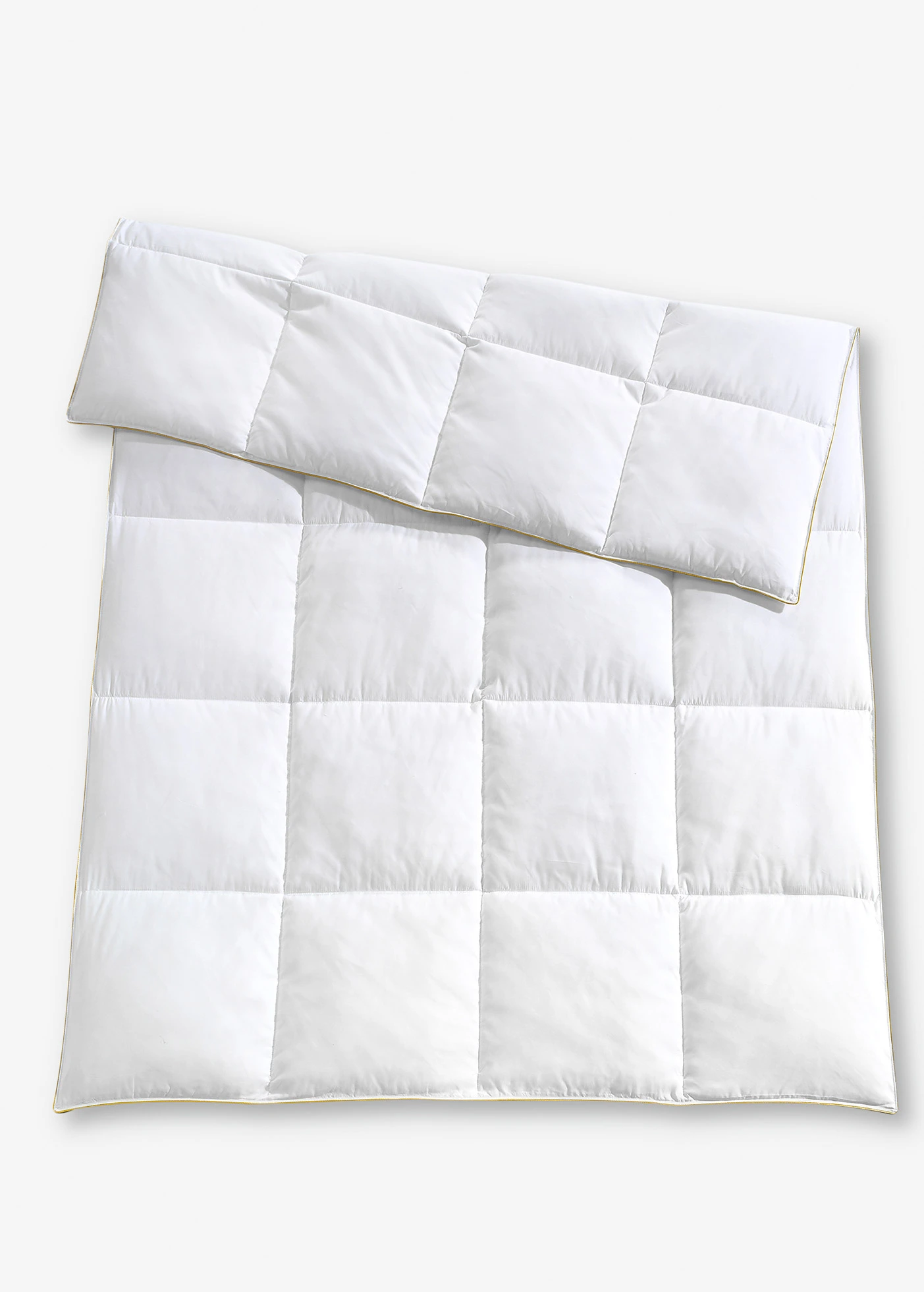 Přikrývka s péřovým omakem, střední • bílá • bonprix obchod