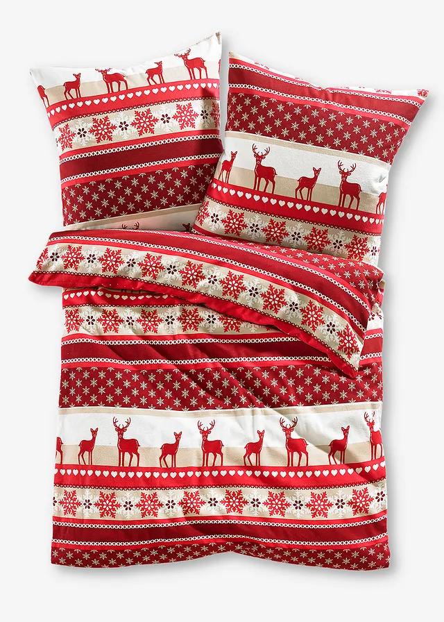 Posteľná bielizeň so zimným motívom