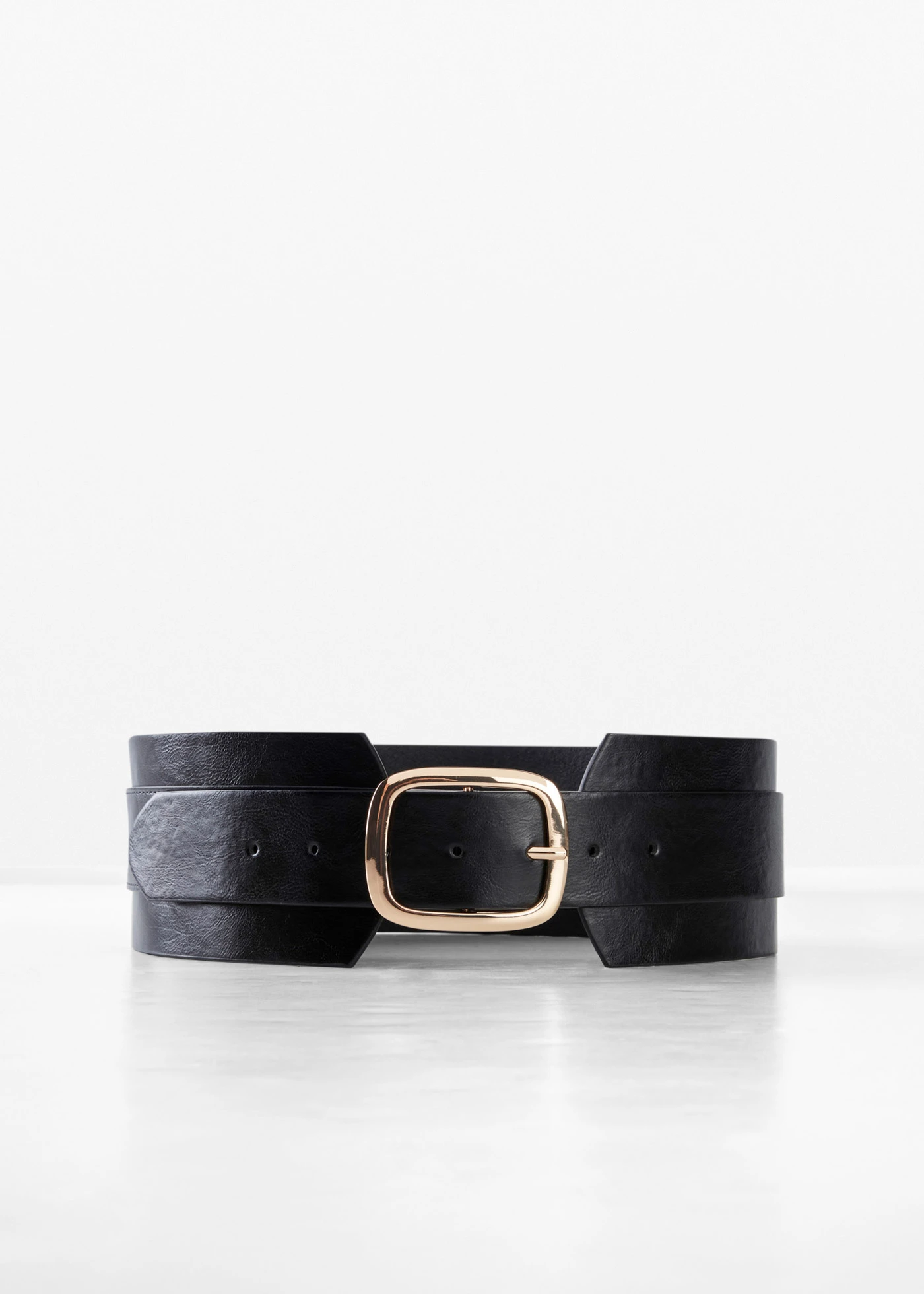 Ceinture de taille • noir-couleur dorée • Boutique bonprix