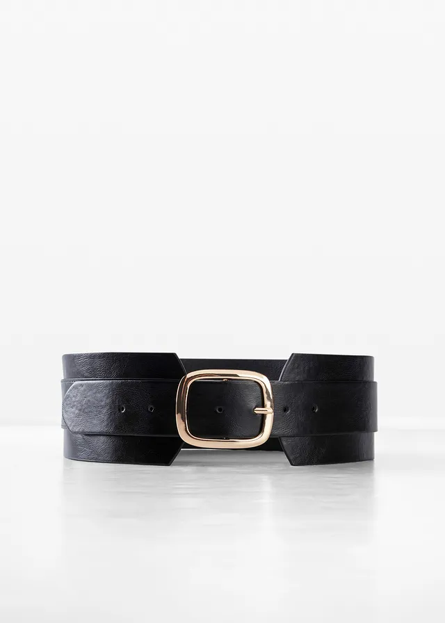 Ceinture de taille • noir-couleur dorée • Boutique bonprix