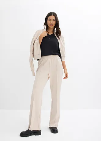 Tričko z bio bavlny, dlhý rukáv • čierna • obchod bonprix