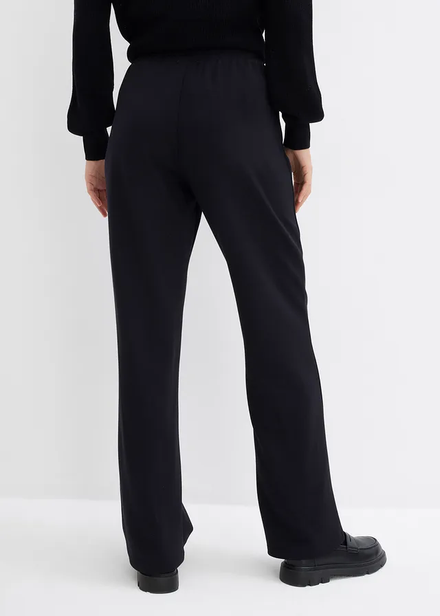 Scuba sweatpants van een zachte viscosemix • zwart • product-page.page-title-suffix