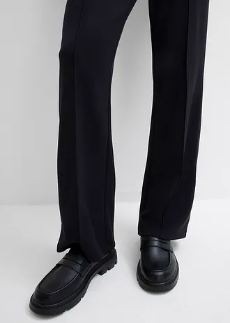 Scuba sweatpants van een zachte viscosemix • zwart • bonprix online shop