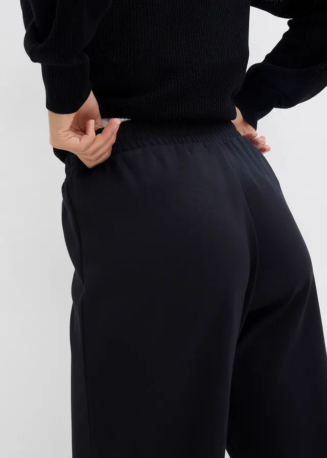 Pantalon sweat doux en néoprène • noir • product-page.page-title-suffix