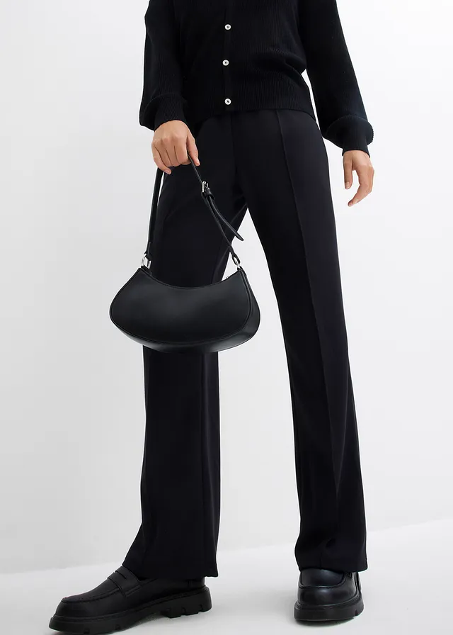 Pantalon sweat doux en néoprène • noir • product-page.page-title-suffix