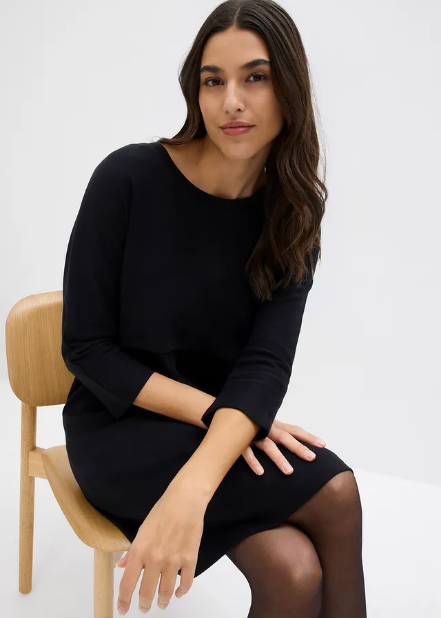 Robe en jersey de coton • noir • product-page.page-title-suffix