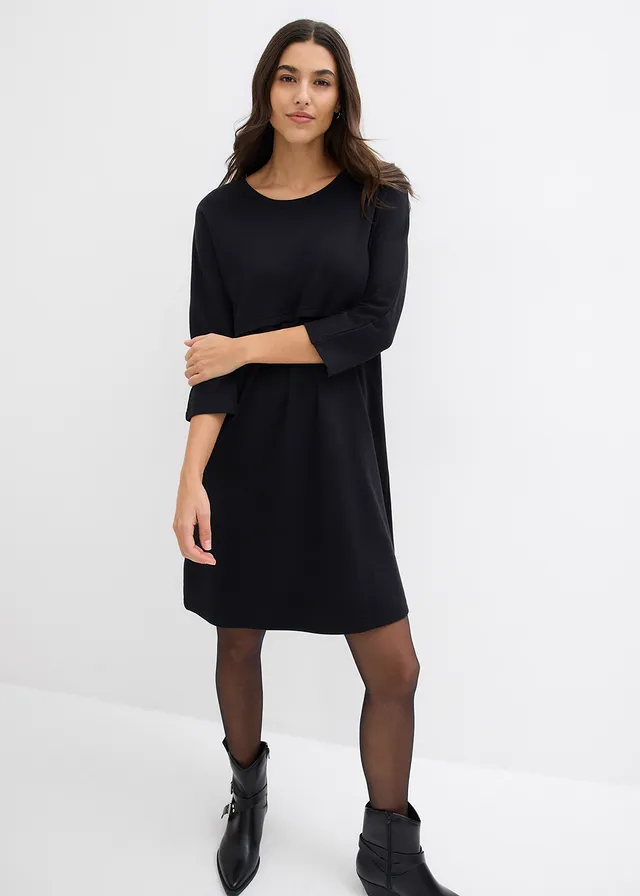Robe en jersey de coton • noir • product-page.page-title-suffix