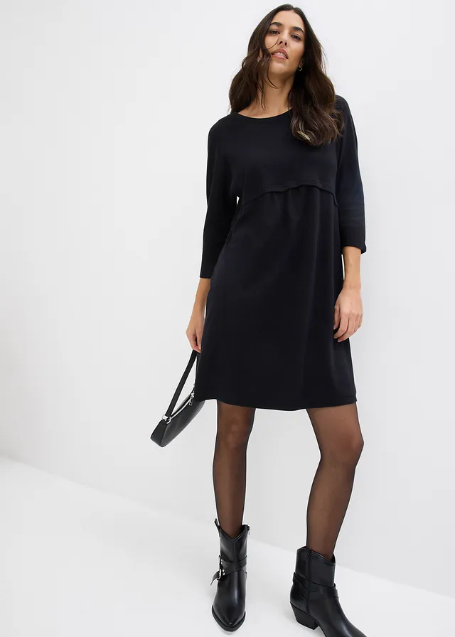 Robe en jersey de coton • noir • product-page.page-title-suffix