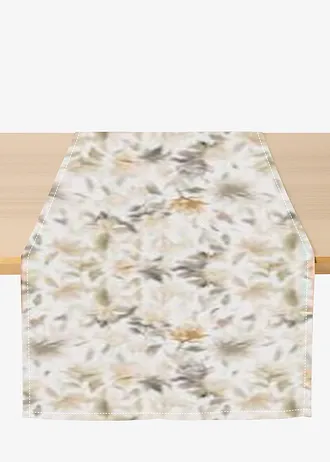 Tafelloper met twijgjes • wit-groen • bonprix online shop