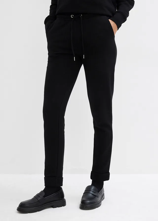 Strakke joggingbroek, Kleur: zwart