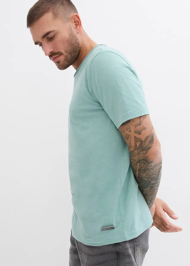 T-shirt van puur biologisch katoen • pastelgroen • product-page.page-title-suffix