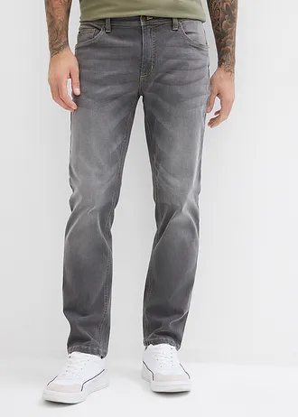 Džíny Regular Fit, Straight • šedý denim • bonprix obchod