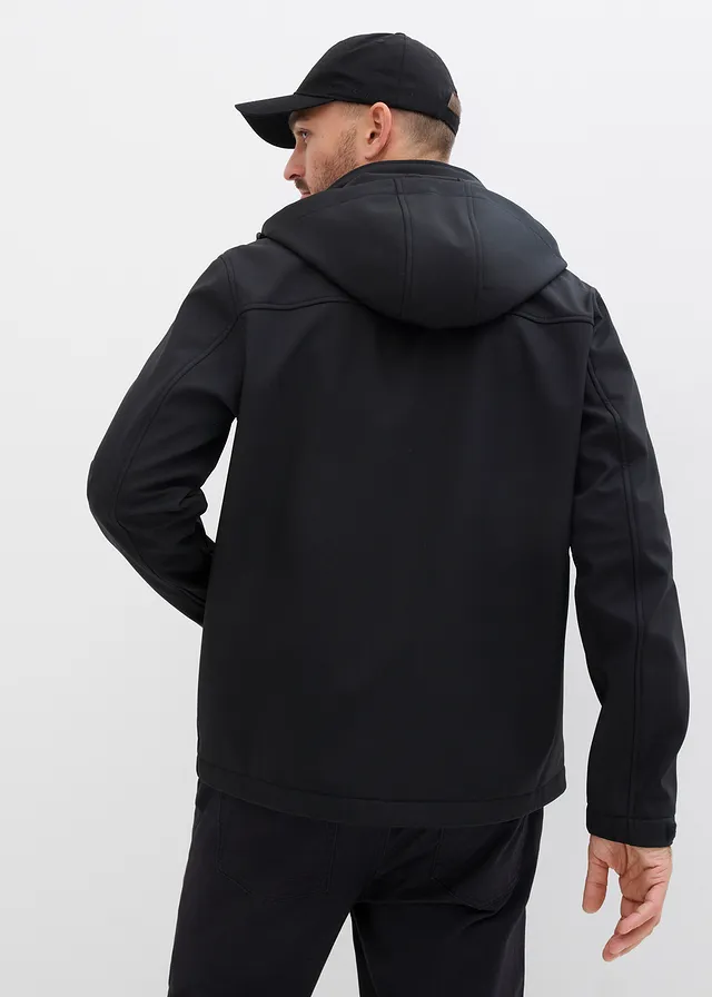 Veste 2 en 1 pour homme avec fonction portage, Couleur: noir