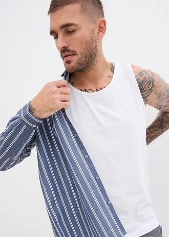 Tílko (3 ks v balení) • bílá + bílá + bílá • bonprix obchod