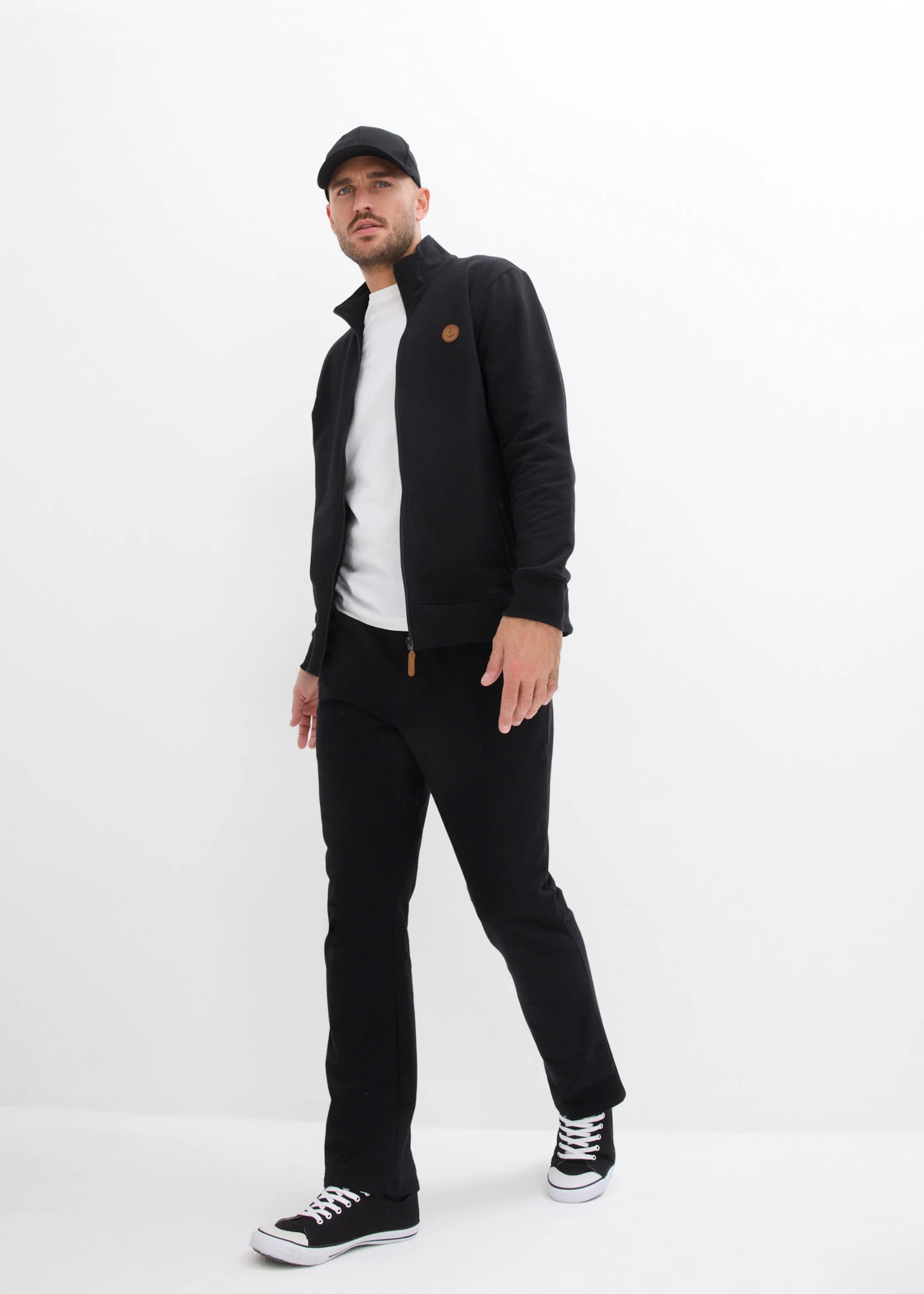 Survêtement (ens. 2 pces) • noir • Boutique bonprix