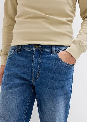 Jeansy regular fit, straight • niebieski denim • sklep bonprix