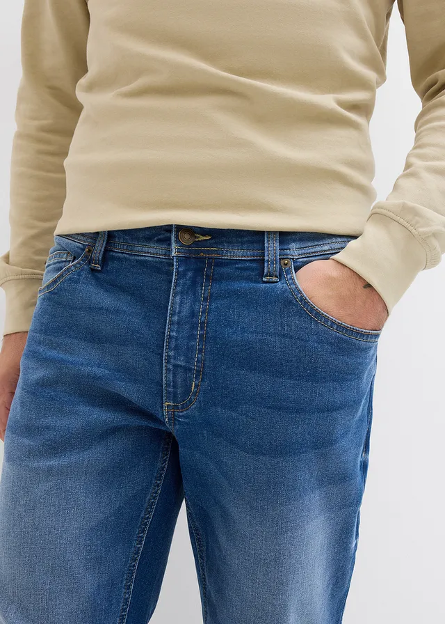 Džíny Regular Fit, Straight • modrý denim • bonprix obchod