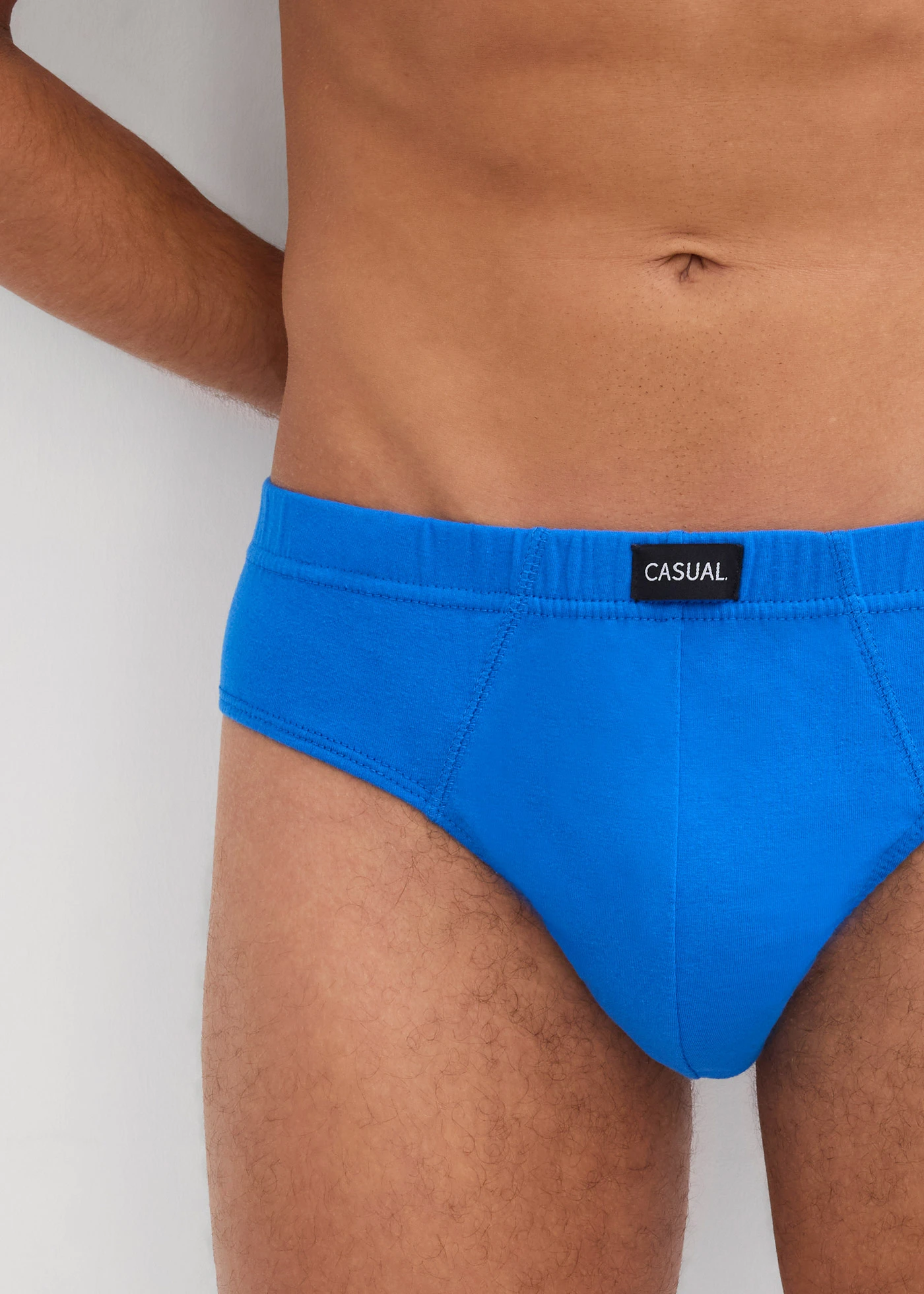 Maxislip van katoen (set van 5) • zwart+vlierbes+horizonblauw+marineblauw • bonprix online shop