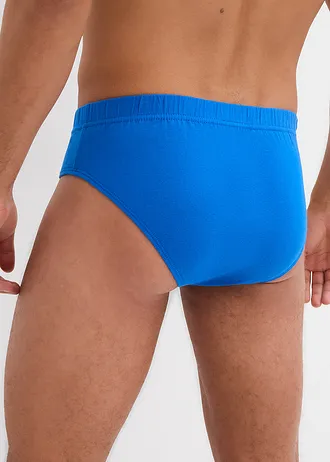 Maxi férfi alsó pamutból (5 db) • fekete+bodza+horizont kék+tengerkék • bonprix áruház