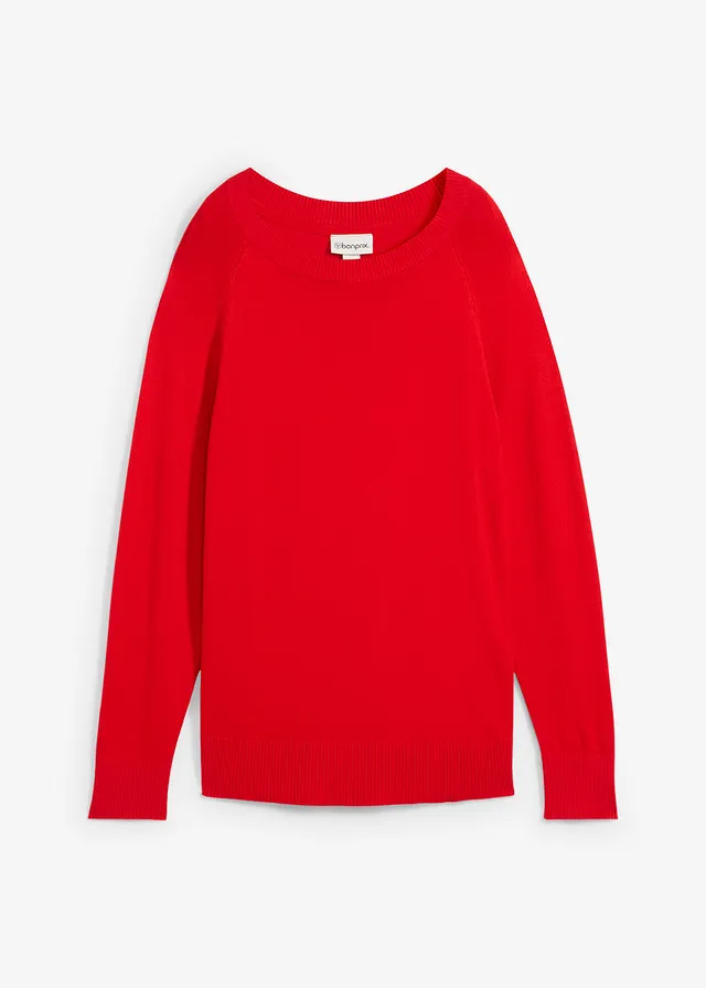 Pohodlný pletený pulóver