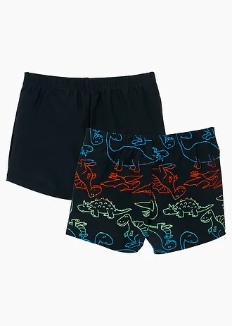 Jongens zwembroek (set van 2) • zwart • bonprix online shop