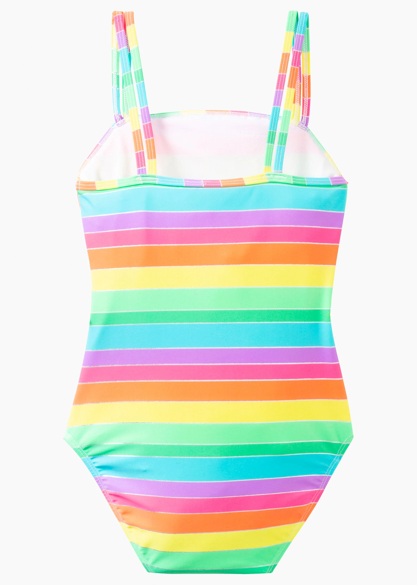 Jednodílné plavky • pink s proužky • bonprix obchod