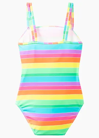 Jednodílné plavky • pink s proužky • bonprix obchod