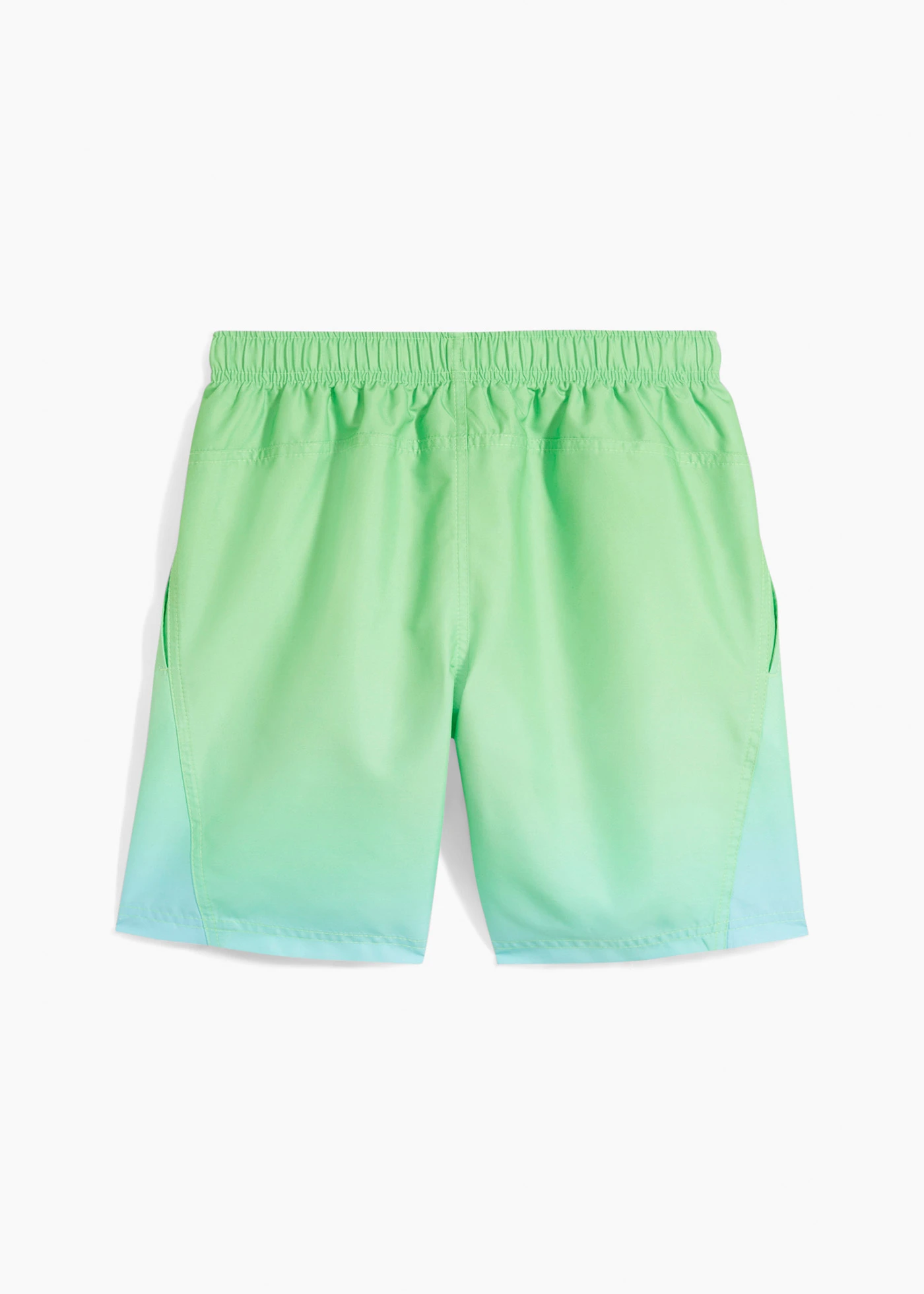 Short de bain • vert fluo/jaune fluo/bleu lagon imprimé • Boutique bonprix