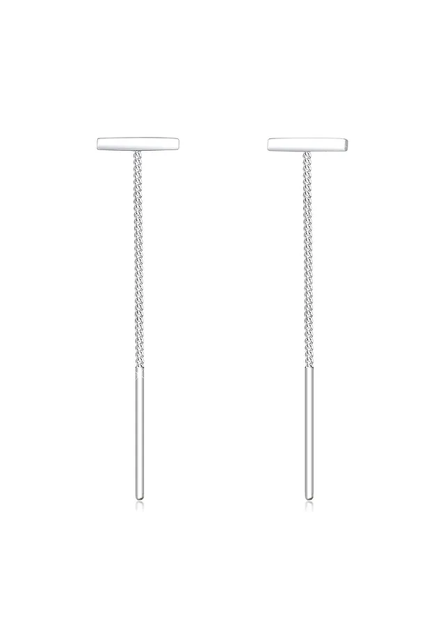 Cercei Elli din argint sterling 925, cu şurub
