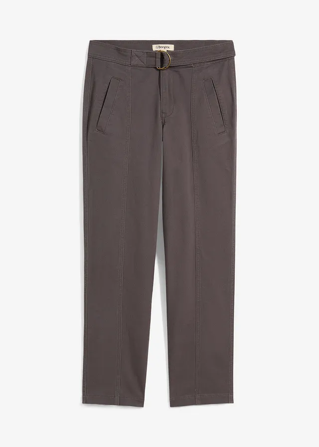 Pantaloni din amestec de bumbac și elastan