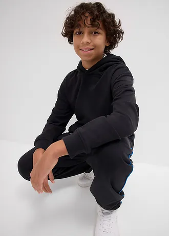 Hoodie van een zachte katoenmix • zwart • bonprix online shop