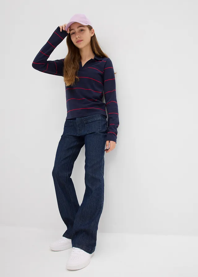 Comfortabele bootcut jeans • nachtblauw denim • product-page.page-title-suffix
