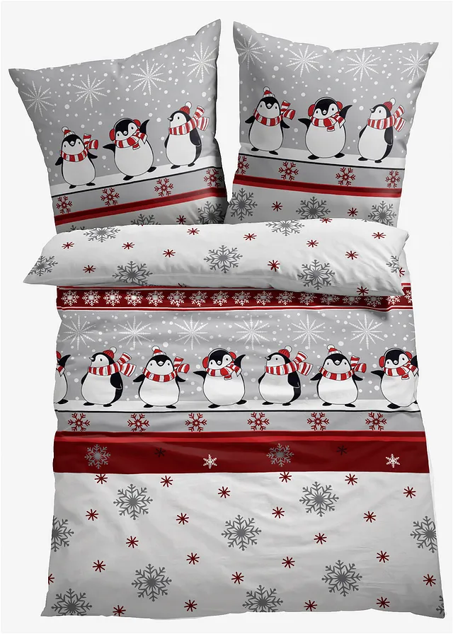 Posteľná bielizeň s tučniakmi