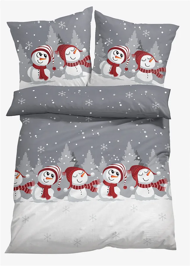Lenjerie cu oameni de zăpadă