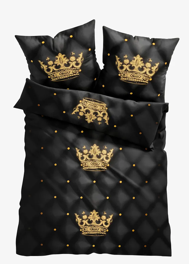 Posteľná bielizeň s korunou