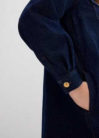 Džínové šaty • sytě modrý denim unwashed • bonprix obchod