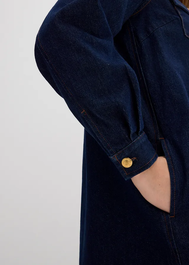 Robe en jean • bleu foncé denim brut • product-page.page-title-suffix