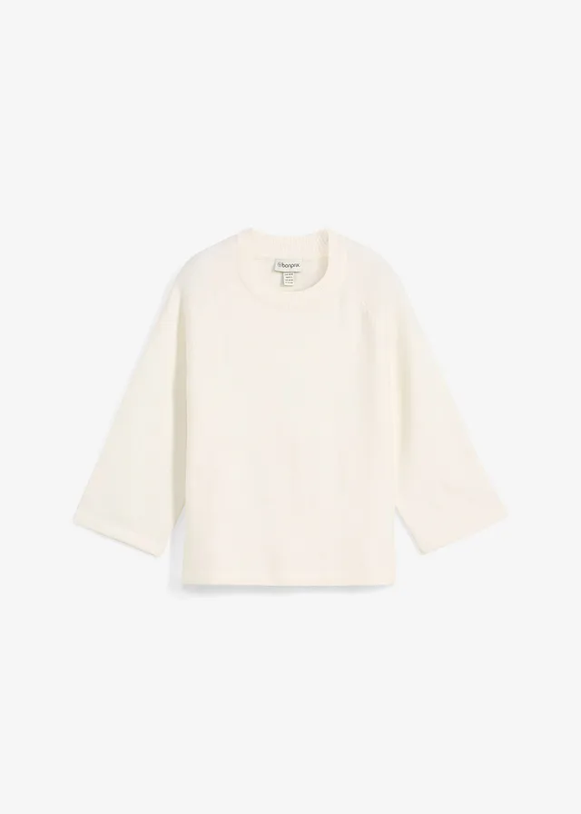 Pletené tričko oversize