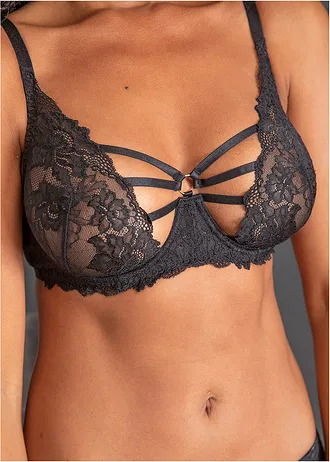 Bh met beugels, Kleur: zwart