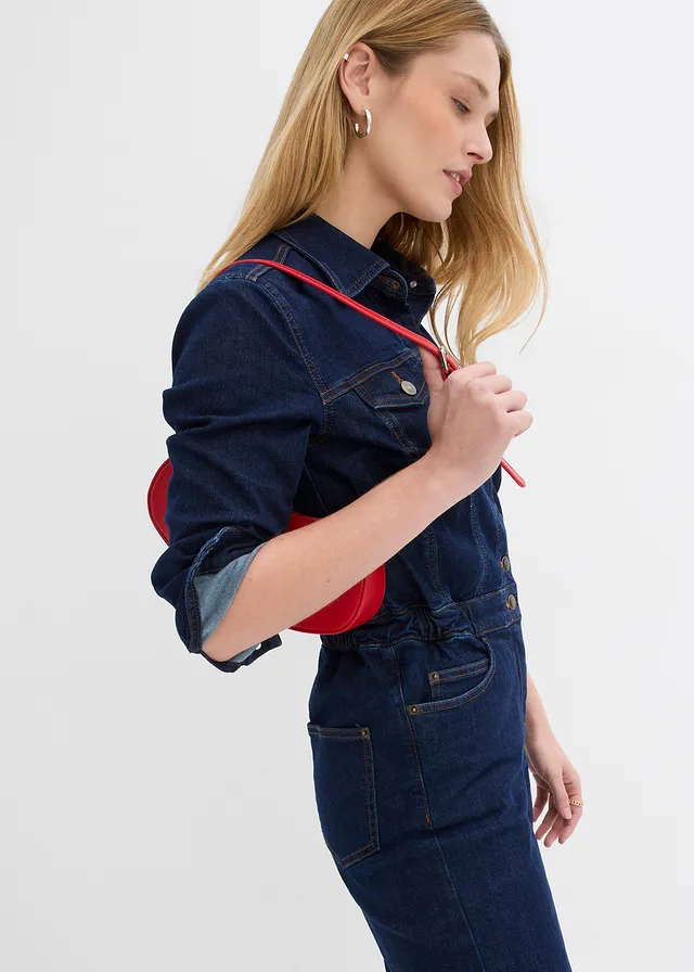 Combinaison en jean • bleu foncé denim brut • product-page.page-title-suffix