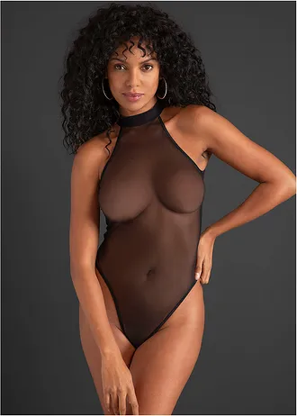 String body ouvert • černá • bonprix obchod